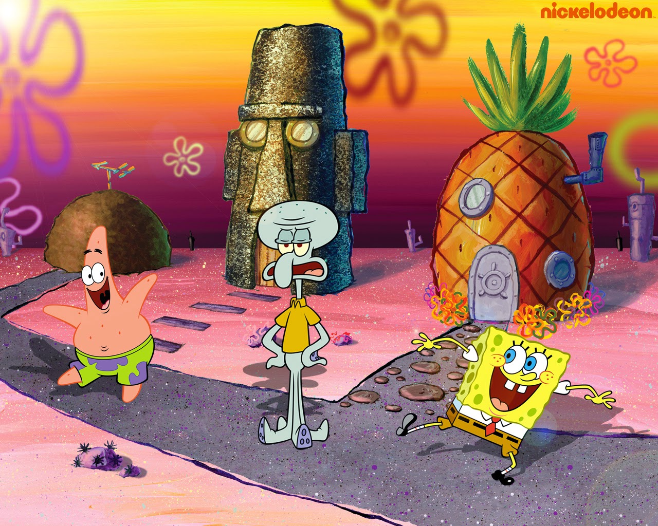 Spongebob Squarepants Wallpapers Fondo De Pantalla Animado Dibujos