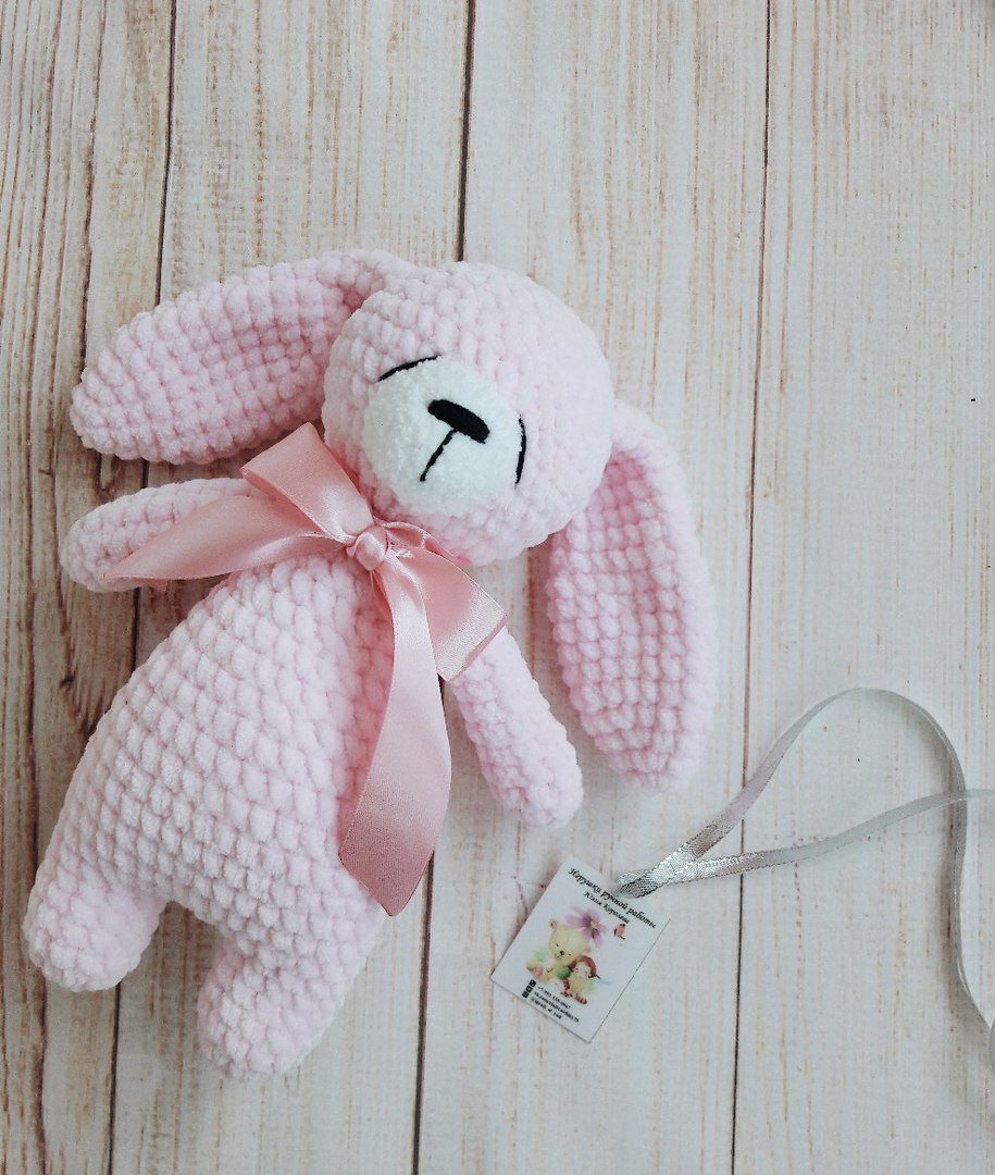 Sleepy bunny amigurumi pattern