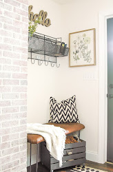 farmhouse hobby lobby decor modern dandelion inspiration artwork sign hello industrial touch bench print chevron eucalyptus pillow decorating