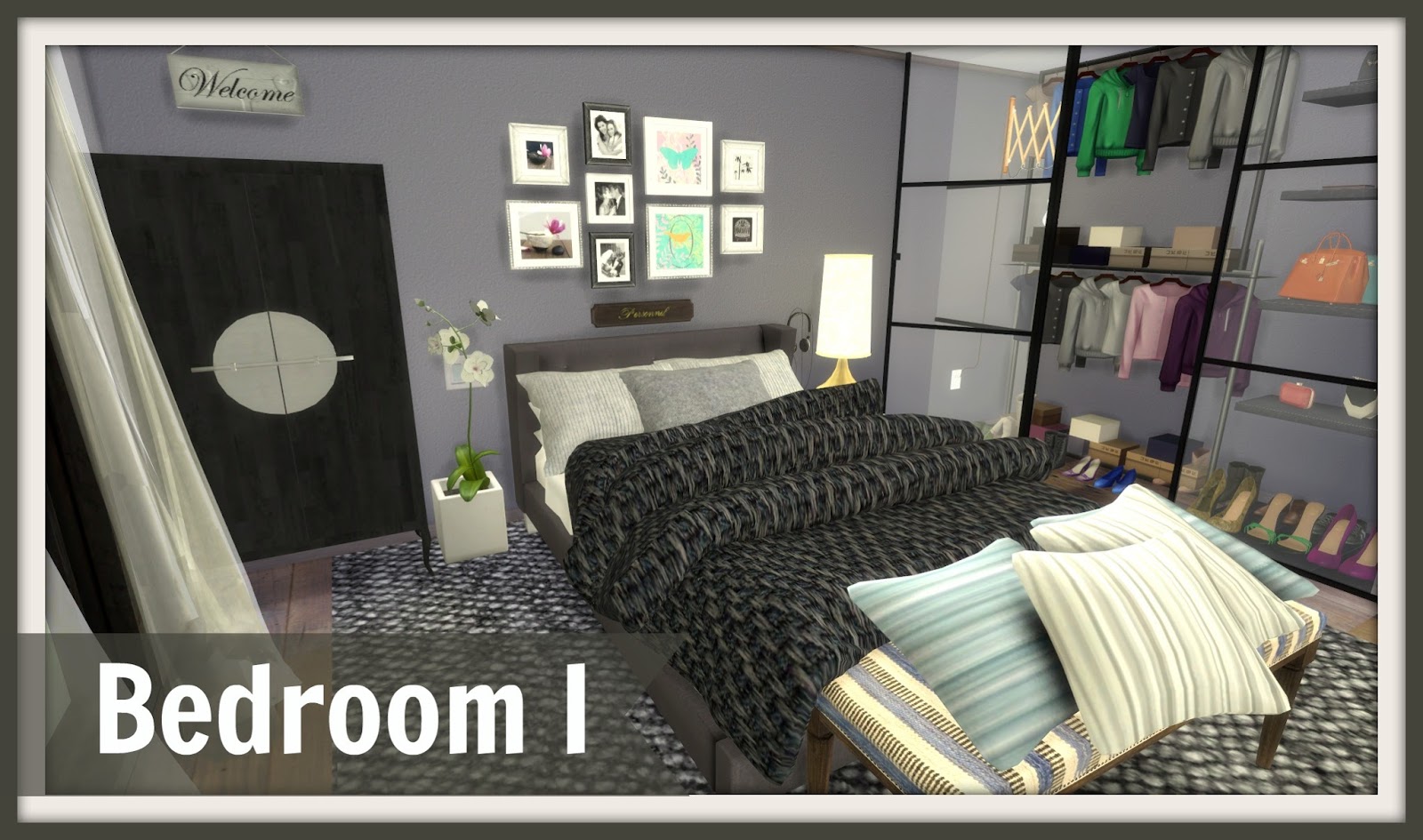 Sims 4 Bedroom I Dinha Sims 4 Bedroom I Dinha