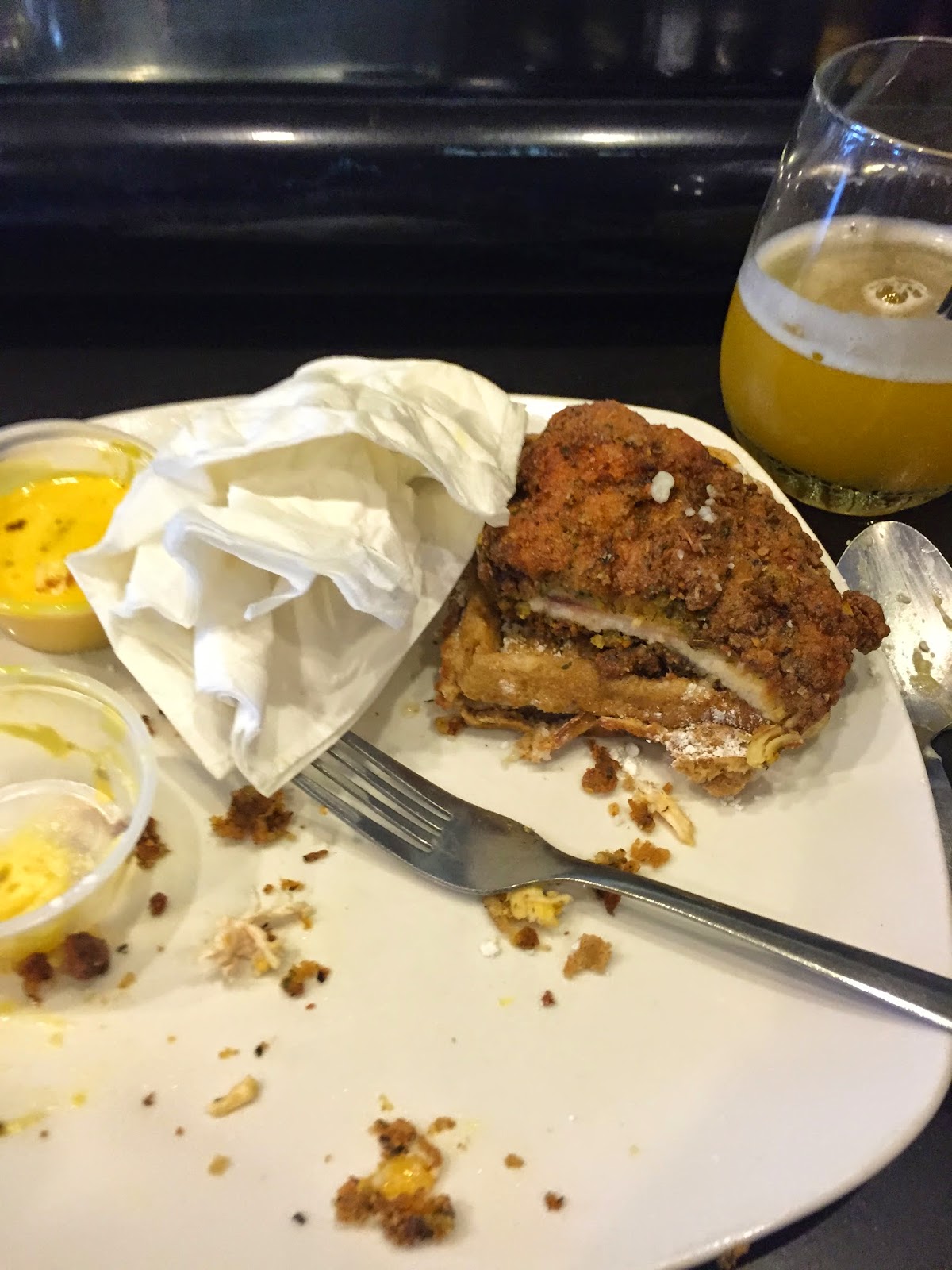 Exploring the Triangle....Dame's Chicken and Waffles Durham NC