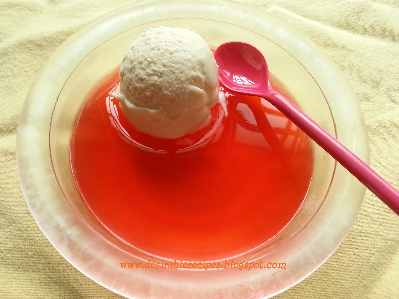 Ice Cream Jelly