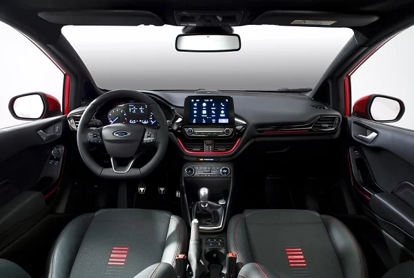 Interior Ford Fiesta ST Line 2017