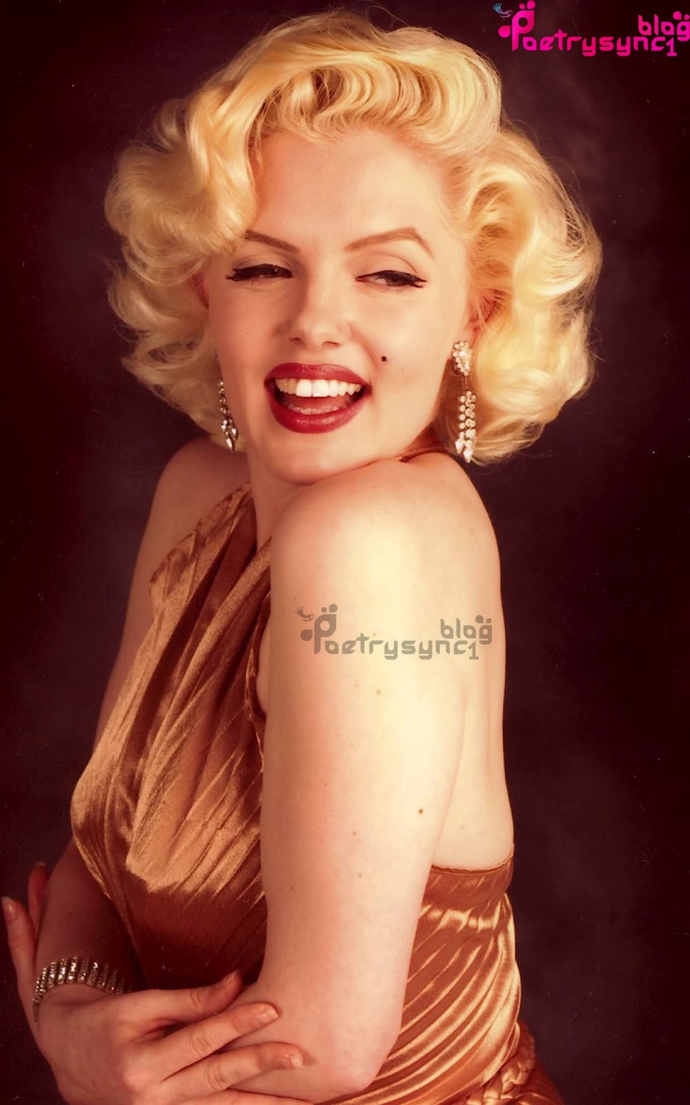 Marilyn Monroe Image With Her Information Of "In Some Like It Hot (1959