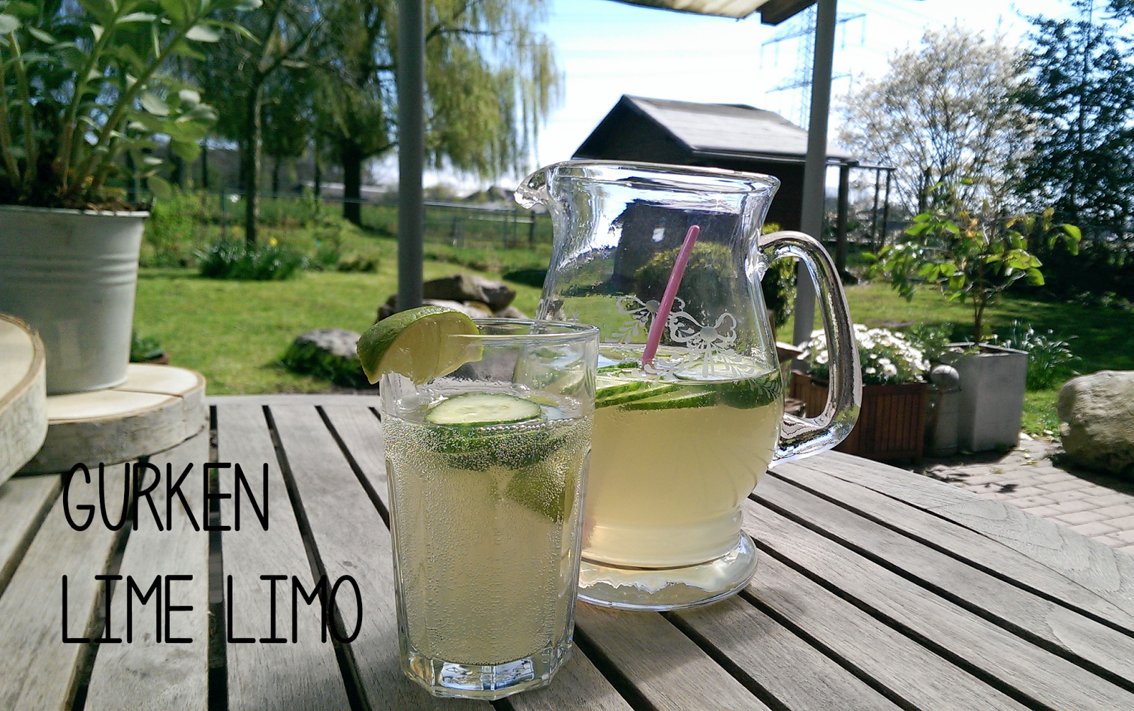 Hoflove: Selfmade Monday - Gurken Limetten Limo