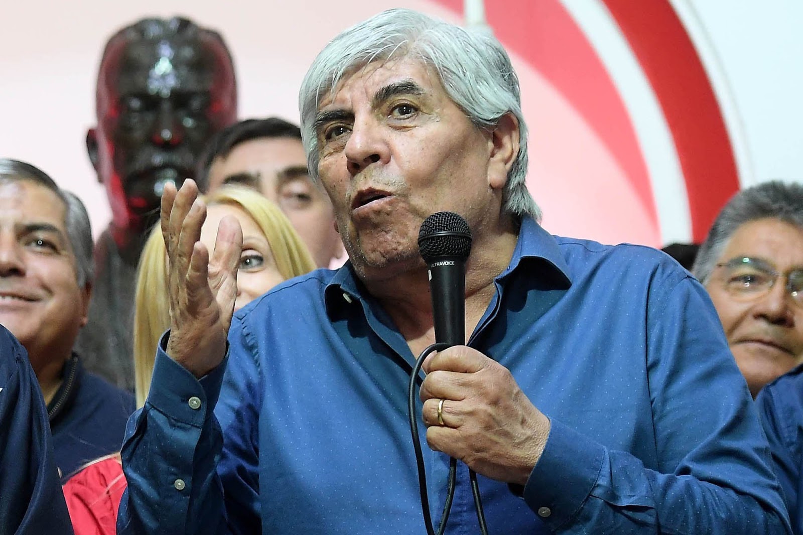 Hugo Moyano contra Mauricio Macri