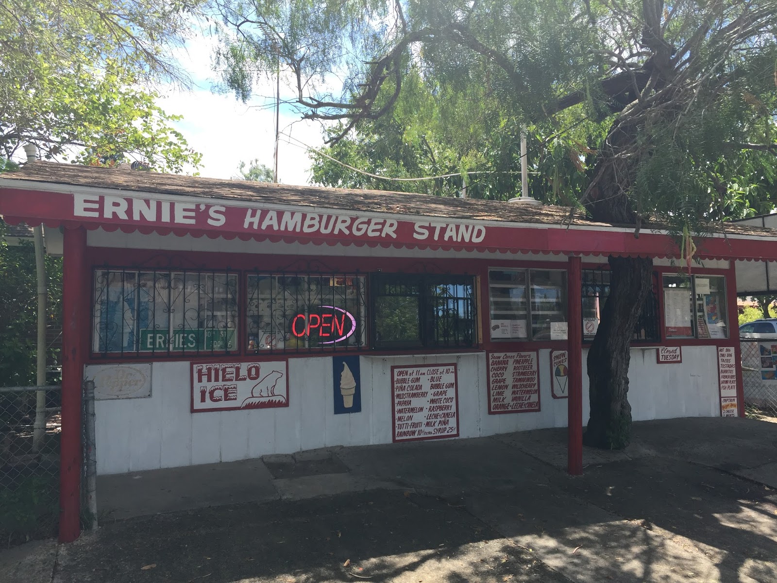 Brownsville Living Ernie's Hamburger Stand a Southmost Tradition That