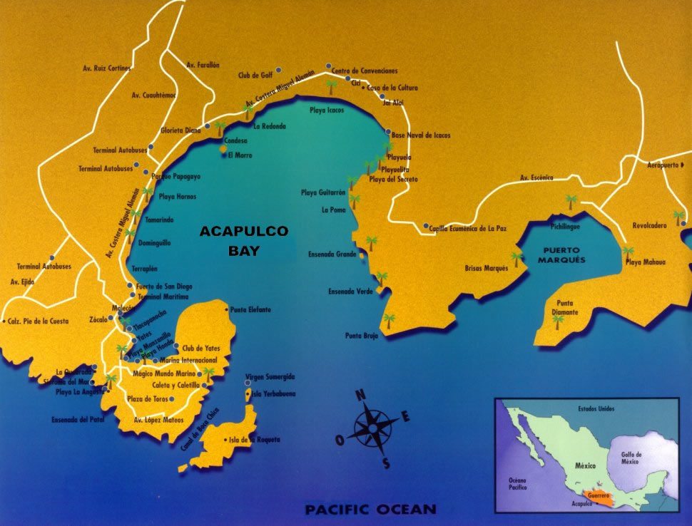 Acapulco Mapa 
