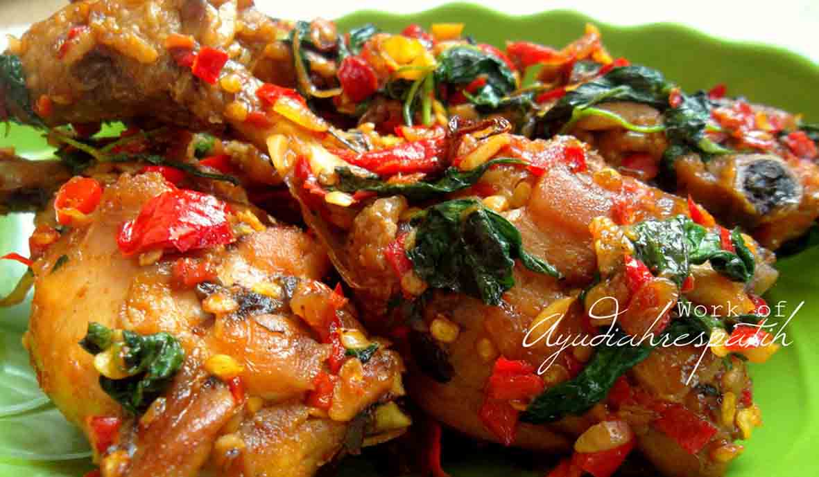 Resep Ayam Goreng Cabe Bumbu Kemangi INIRecipes Resep Ayam Goreng Cabe Bumbu Kemangi INIRecipes