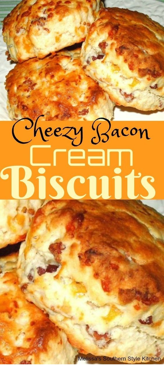 Cheezy Bacon Cream Biscuits