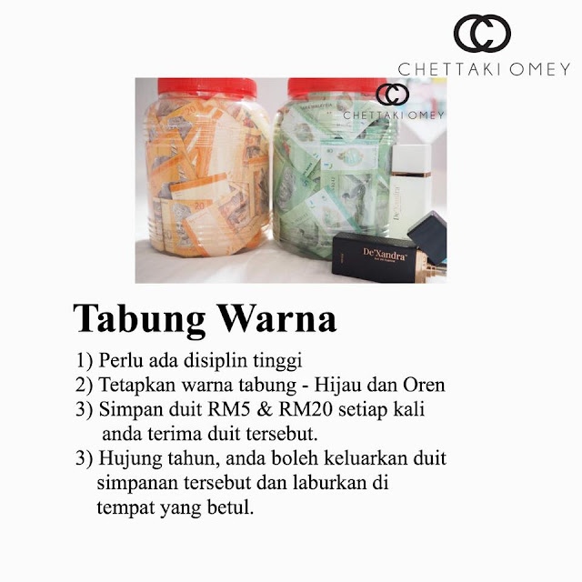 5 Tempat Menyimpan Wang Yang Paling Terbaik Tabung Warna
