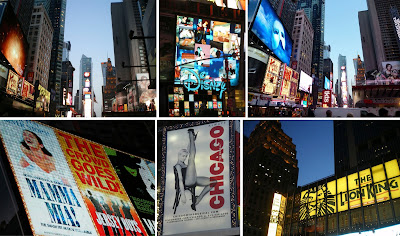 Times Square, Broadway, musicals