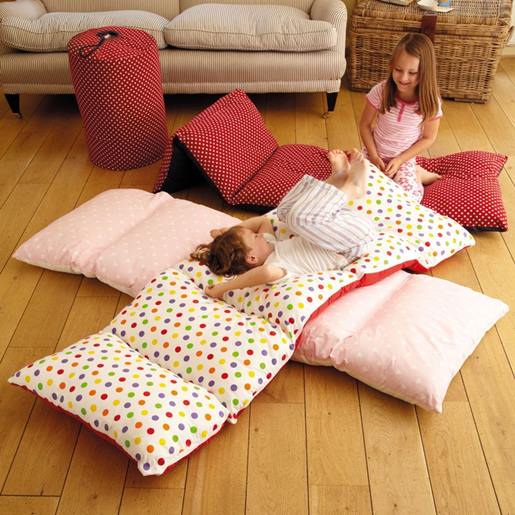 DIY Pillow Floor Cushions - HANDY DIY