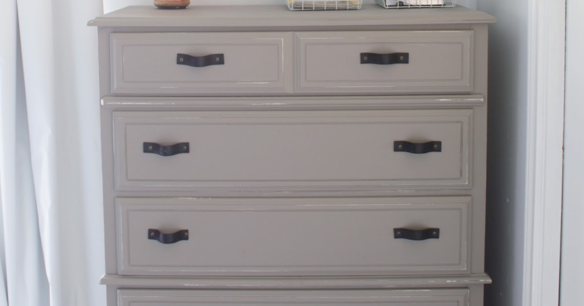 House Homemade Leather Drawer Pulls DIY