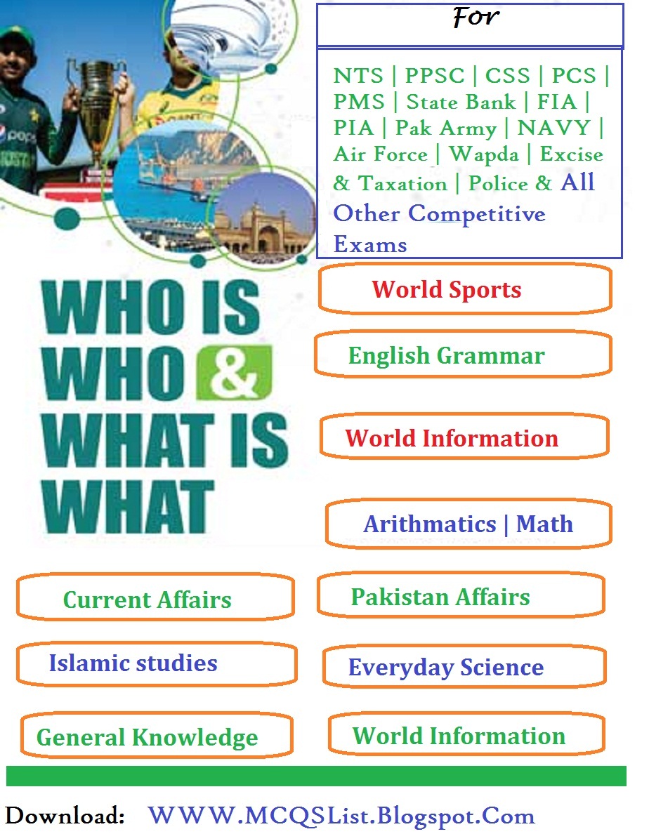 Who Is Who What Is What Book