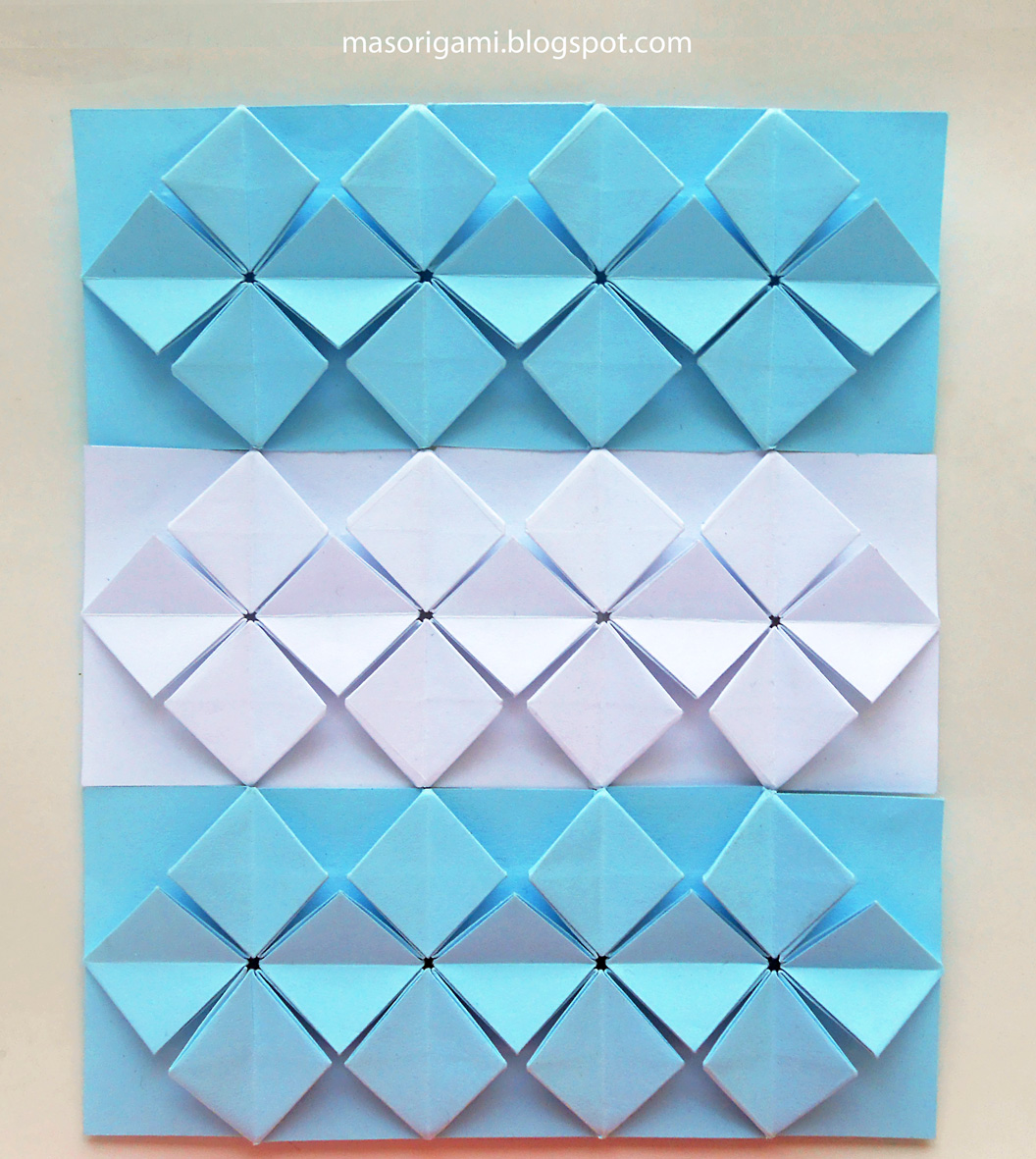 mas origami Bandera argentina de origami