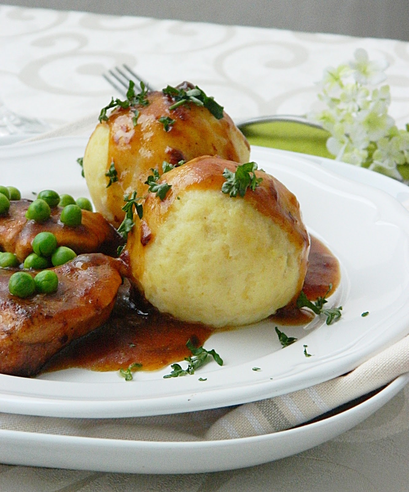 Dr Ola&amp;#39;s kitchen: German Potato dumplings. Kartoffelklöße. كرات البطاطس ...