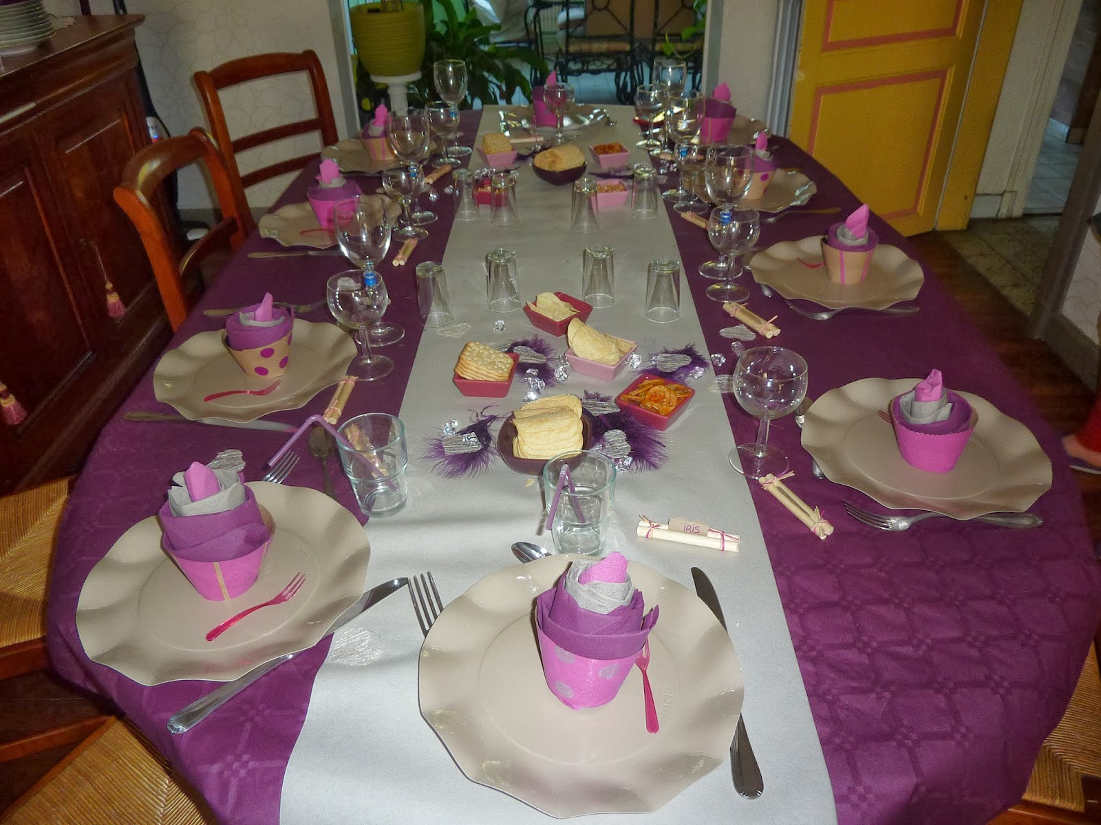 Idée Déco Table Anniversaire Femme