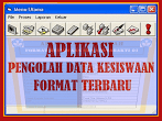 Aplikasi Pengolah Data Kesiswaan Format Terbaru