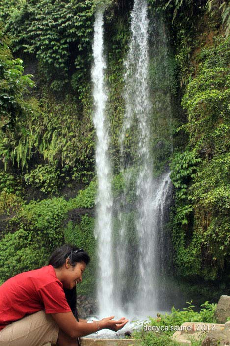 air terjun sendang gila senaru lombok utara