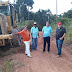 Prefeitura avança na recuperação de ramais e prefeito acompanha os trabalhos