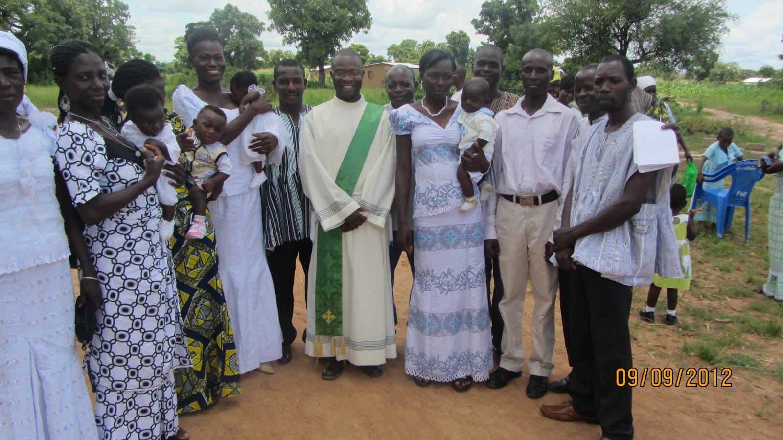 Journey with Deacon Robert to Ghana Sunday Communion Service and