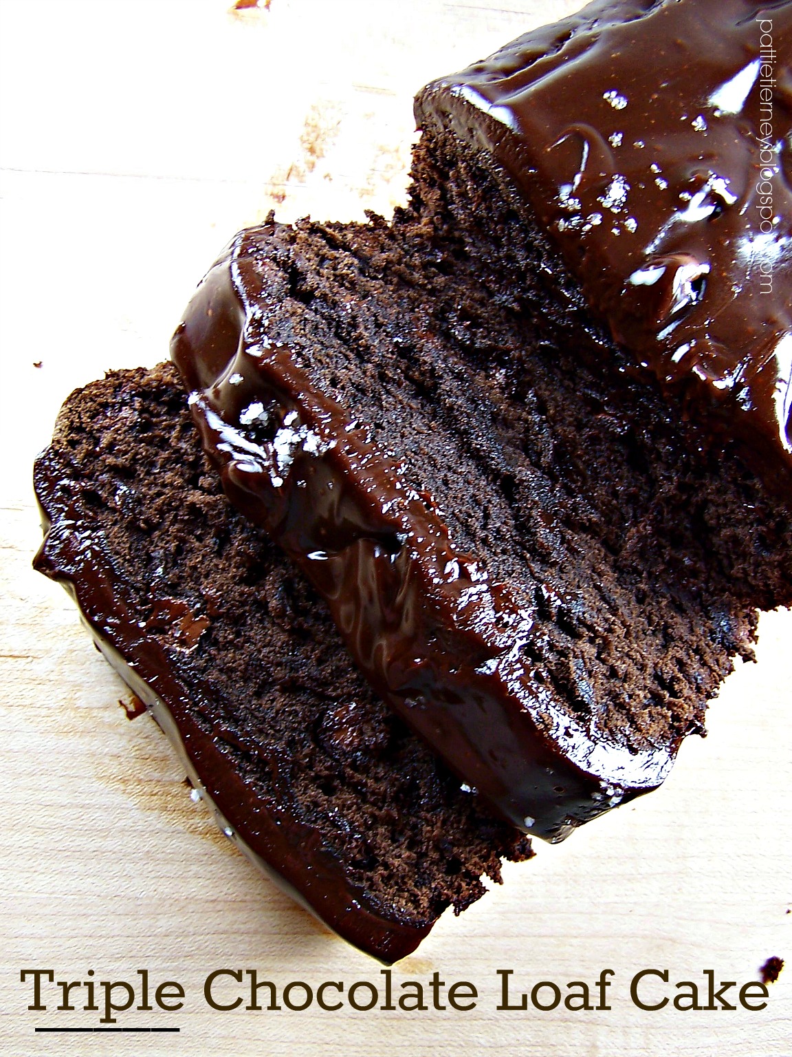 OllaPodrida Triple Chocolate Loaf Cake