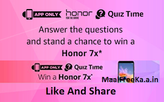 Free Honor 7X