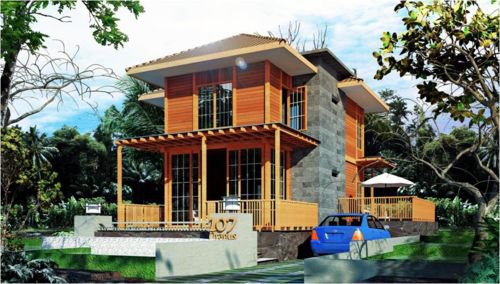 70 Desain Rumah Kayu Minimalis Sederhana Dan Klasik Desainrumahnya Com