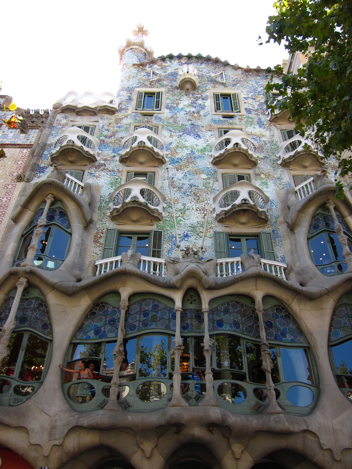 Lisa Elsewhere: Gaudi Buildings - Barcelona