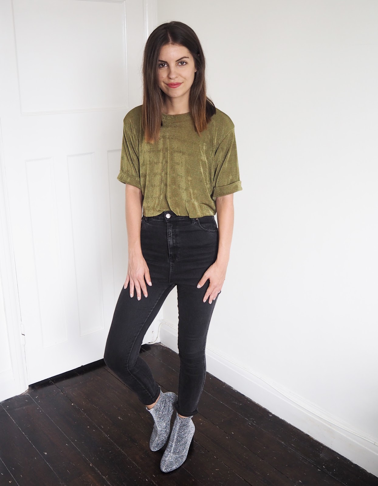 silver ankle boots zara