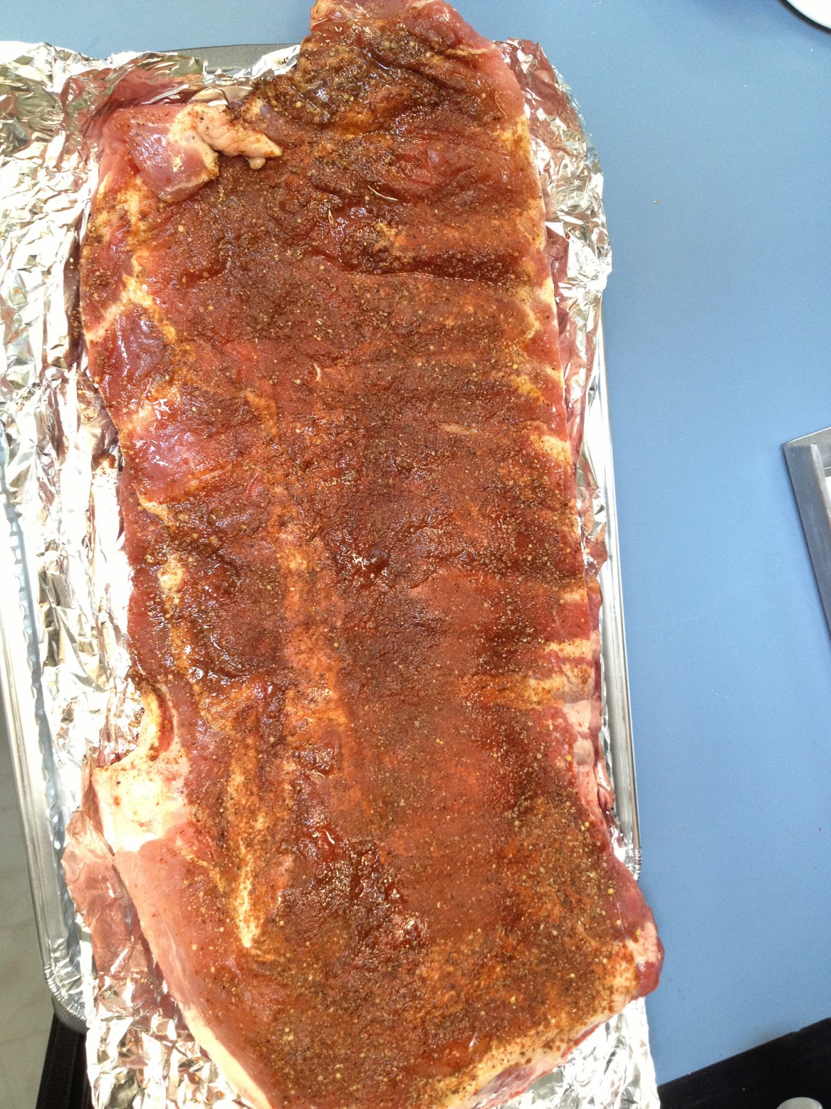 Try It, You Might Like It Rubbed and Mopped Ribs