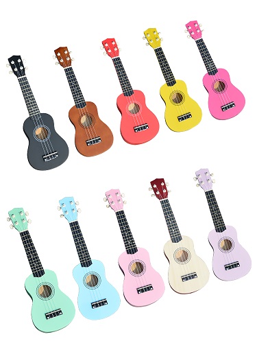 đàn ukulele màu đen