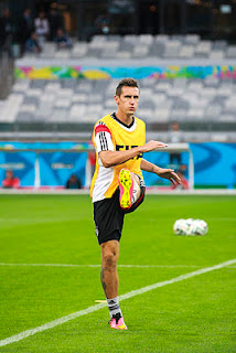 Training Germany National Team Before The Match Against Brazil At The FIFA World Cup 