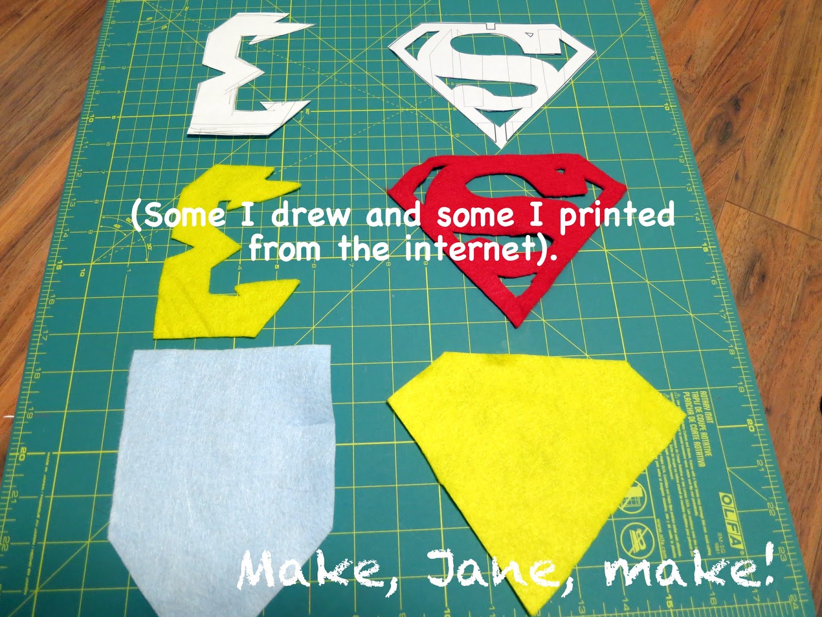 Make, Jane, make! Reversible Superhero Cape Howto