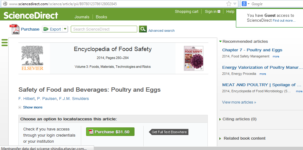 Sciencedirect articles. Sciencedirect articles