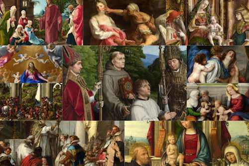 Imágenes, frescos y pinturas católicas VI (10 archivos)