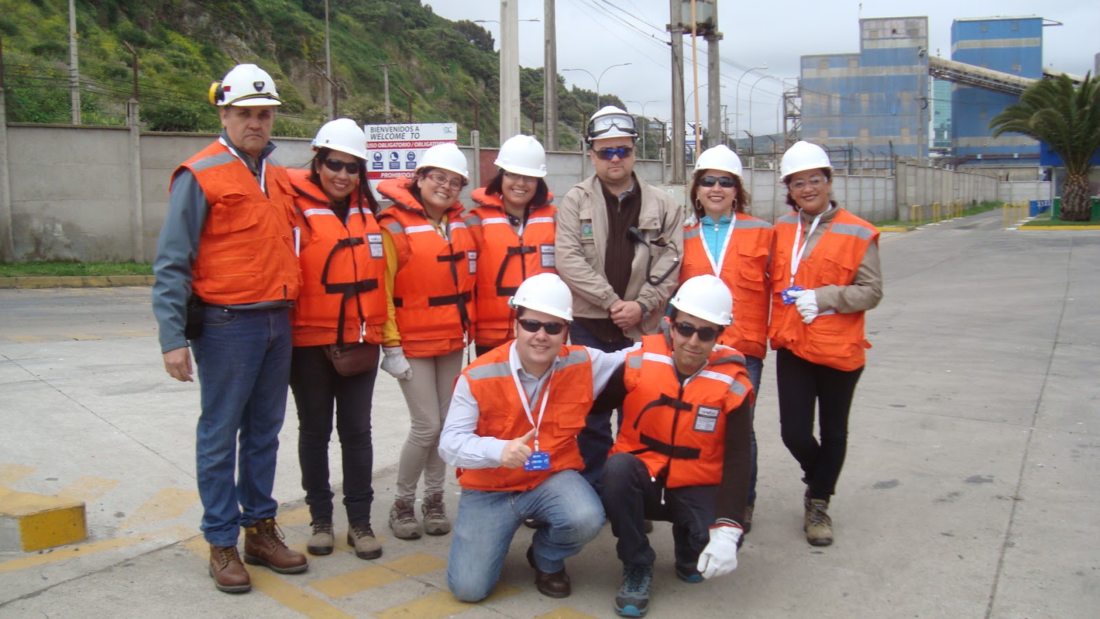 ING. EN PREVENCIÓN DE RIESGOS Y MEDIO AMBIENTE VISITA TERMINAL QC