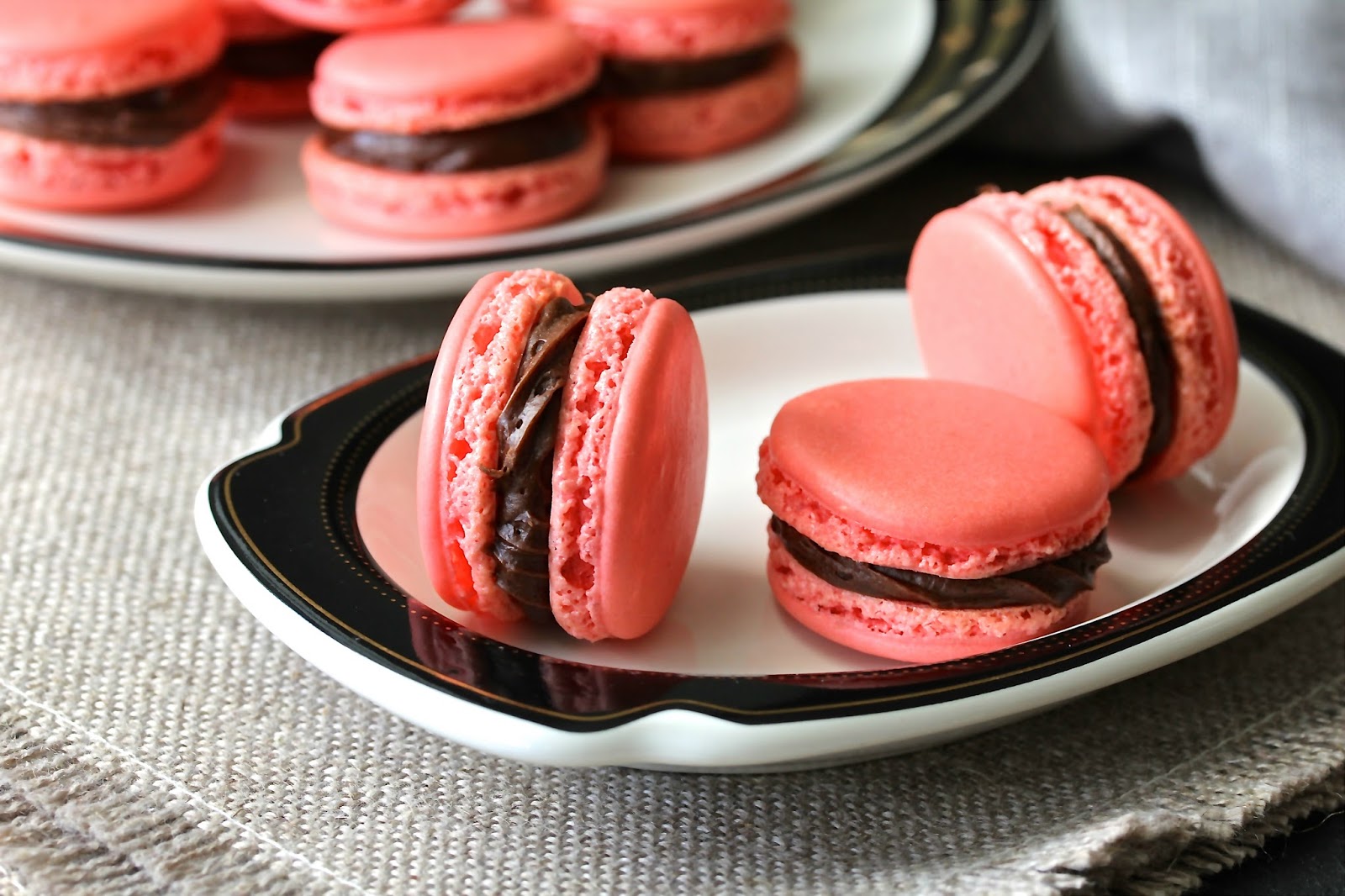 Macarons with a Chocolate Buttercream Filling | Karen&amp;#39;s Kitchen Stories