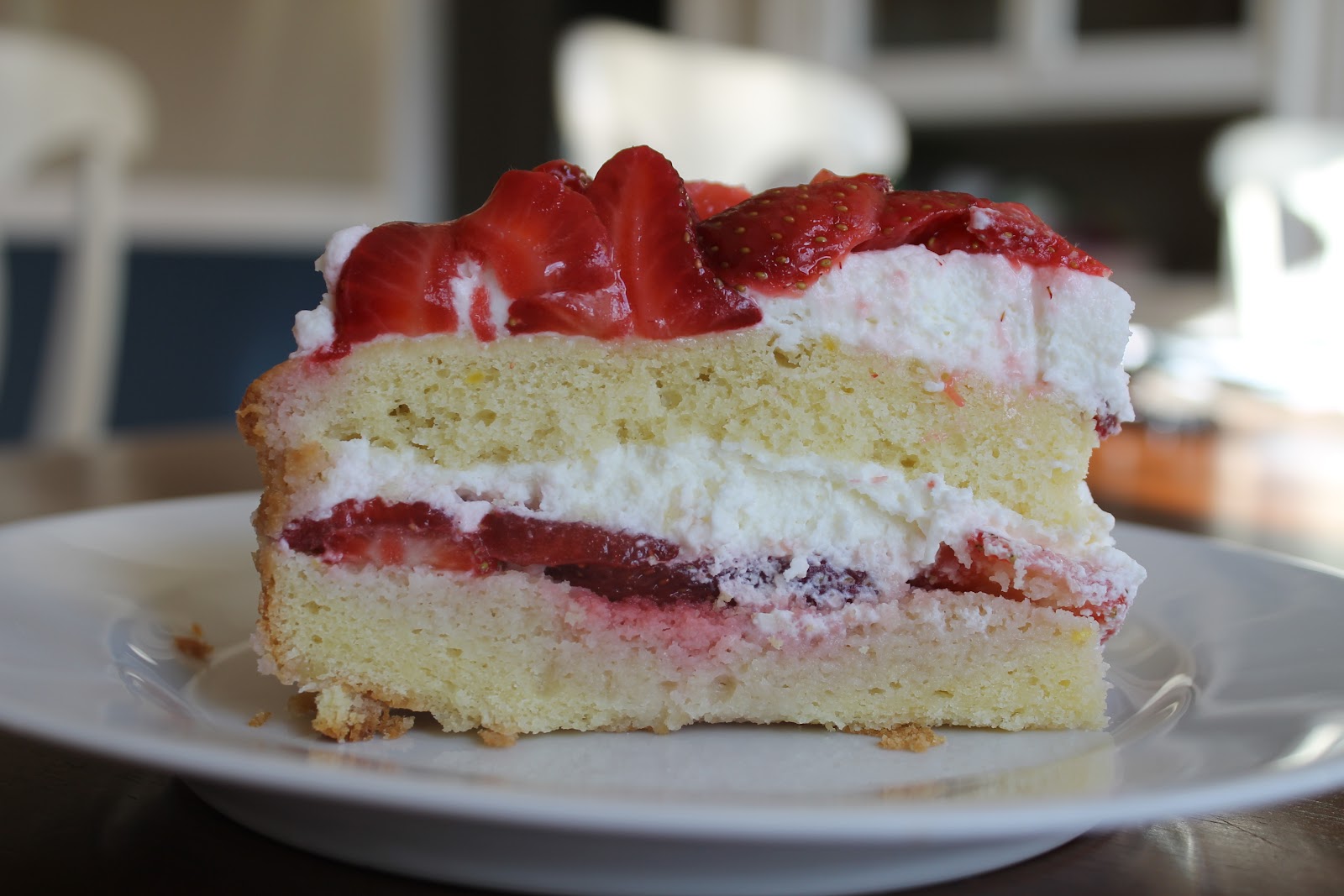 Married to Medicine Fresh Strawberries and Whipped Cream Cake