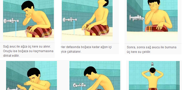 Gusül (Boy) Abdesti Nasıl Alınır (Gusül Abdesti Duası)