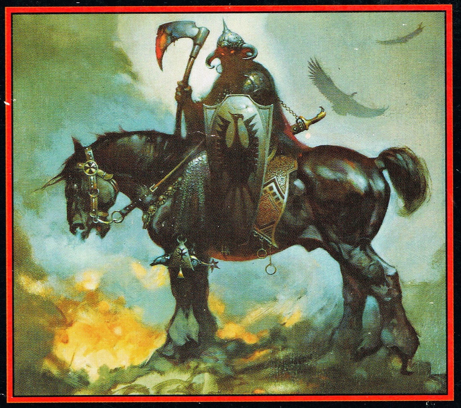 Cap'n's Comics Death Dealer by Frank Frazetta