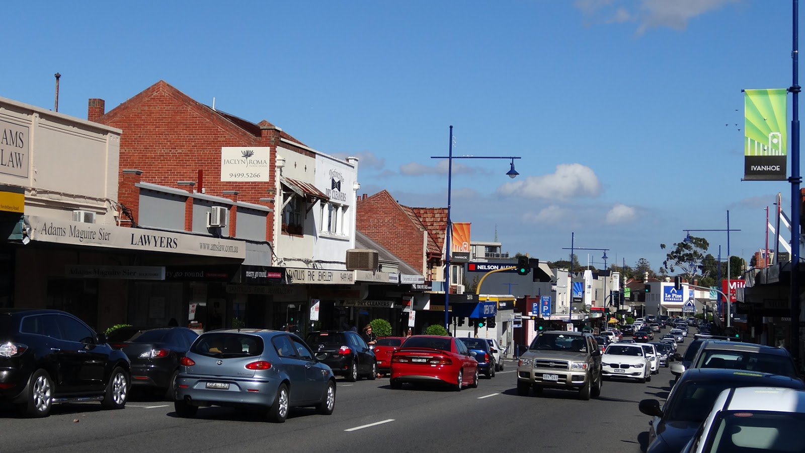 MAP IVANHOE SHOPPING STRIP