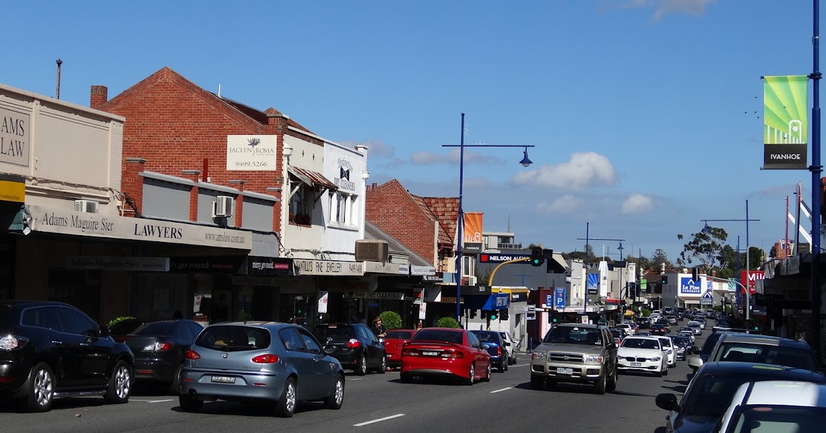 MAP IVANHOE SHOPPING STRIP