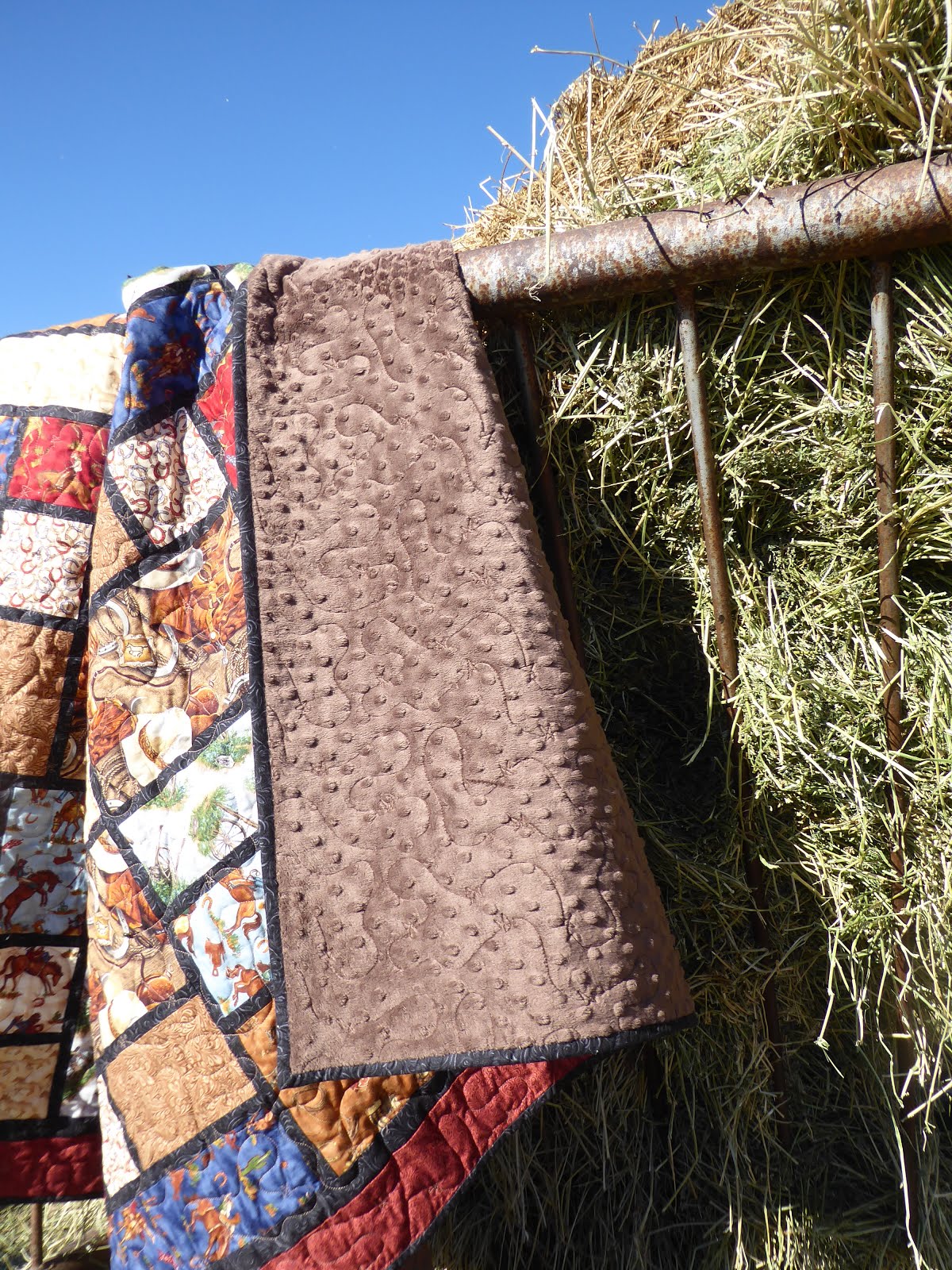 Lovin' Life At The End Of The Dirt Road Saddle Up Quilt is On It's Way