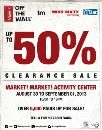 vans off the wall clearance