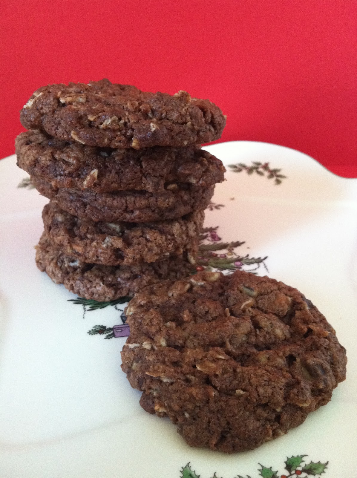 The Weekly Sweet Experiment Chocolate Mint Chip Oat Cookies Frosting For The Cause