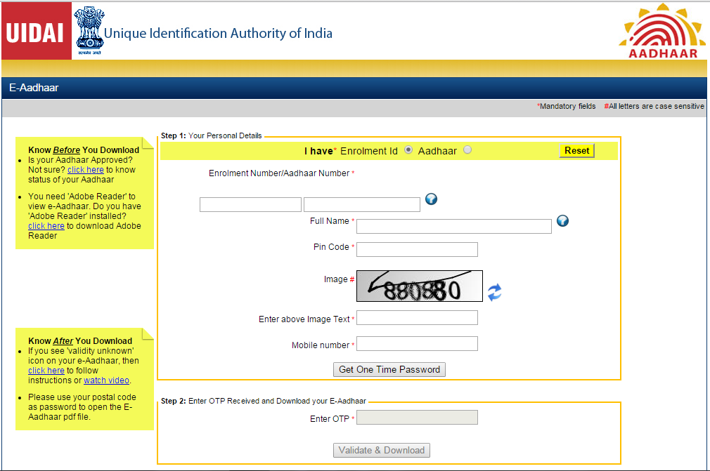 Aadhaar Card Print Here’s How to Get it in Just A Few Minutes!