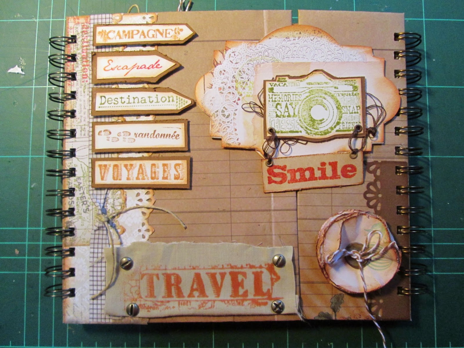 MaragáScrap ALBUM DE VIAJES "SMILE"