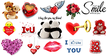 New Love Emoticons for Facebook